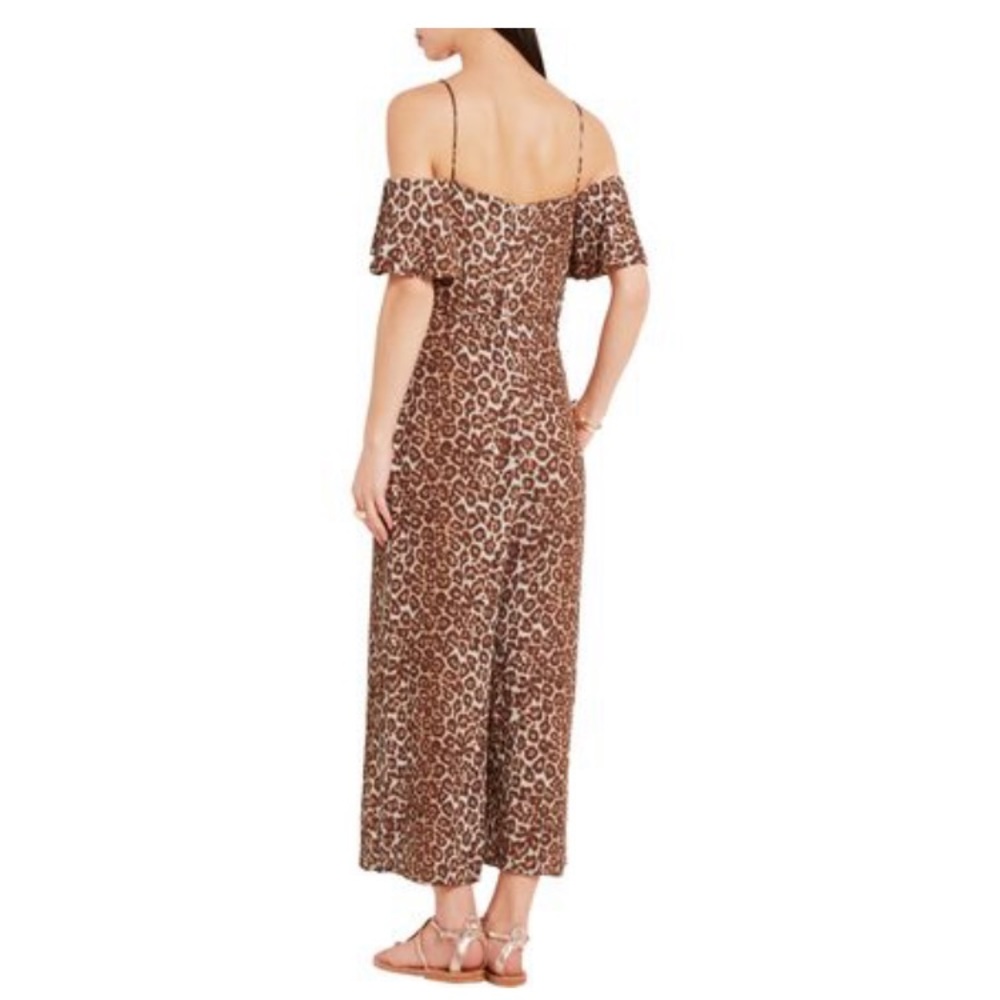 Zimmermann leopard jumpsuit🐆